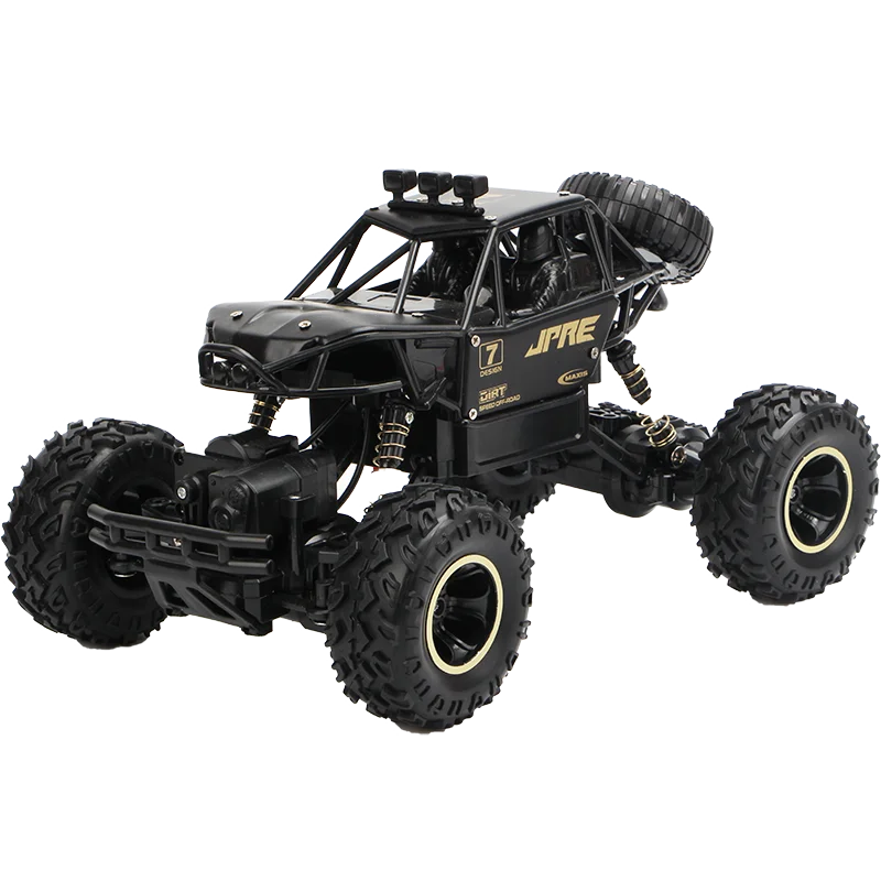 Супер большой сплав скалолазание горы Bigfoot 4WD пульт дистанционного управления игрушка модель внедорожника скалолазание автомобиль Детский пульт дистанционного управления автомобиль - Цвет: black-28cm