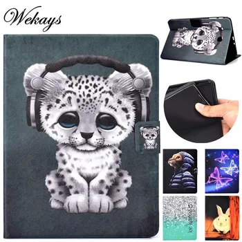 

Wekays For Samsung Tab E 9.6 T560 Cartoon Leather Stand Fundas Case For Samsung Galaxy Tab E 9.6" T560 T561 Tablet Cover Cases
