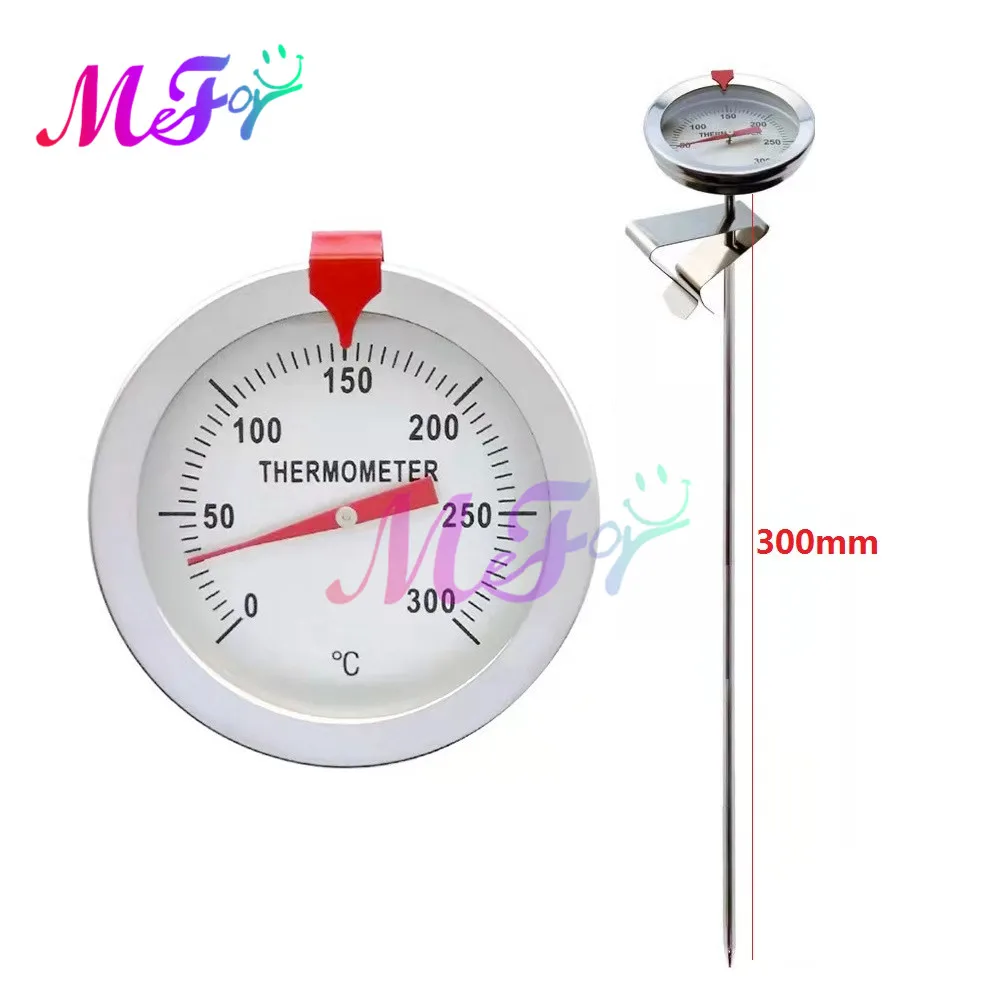 40pcs/lot 300mm Food Thermometer For Cake Candy Fry Bbq Food Meat