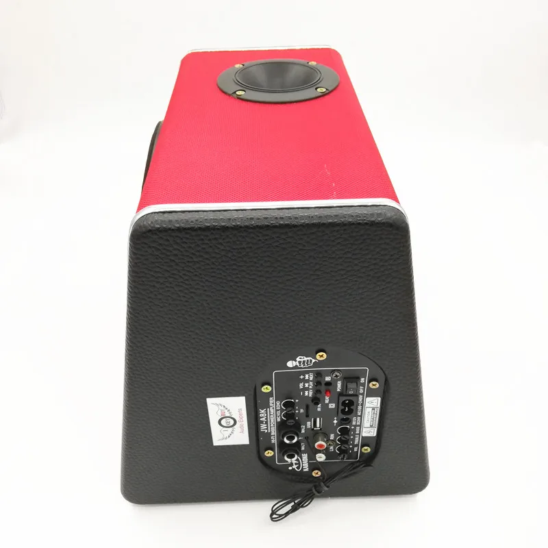 Гироборд с колесами 8 дюймов 680W 8Ohm 12V/24V/220V красный деревянный трапециевидной Bluetooth