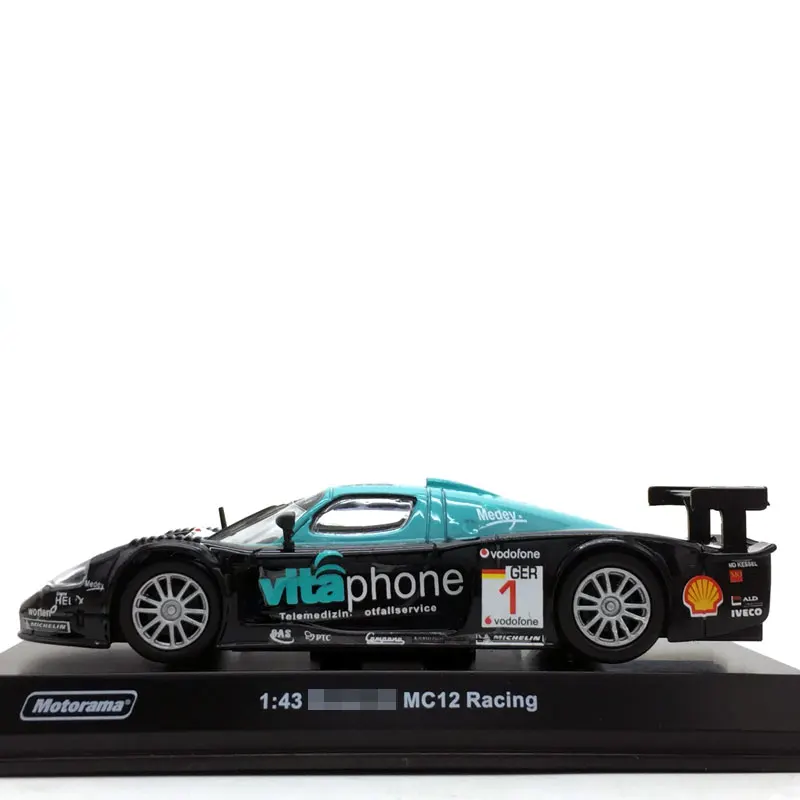 1/43 масштабная модель автомобиля игрушки № 1 MC12 гоночный автомобиль литой под давлением металлический автомобиль модель игрушки для коллекции, подарок, дети, украшения