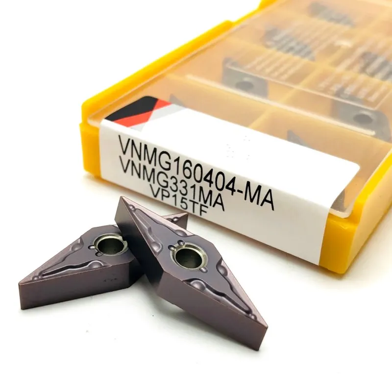 

VNMG160408 VNMG160404 MA 100% Carbide Insert CNC Turning Insert Lathe Milling Tool Tungsten Carbide VNMG 160408 Cutting Tools