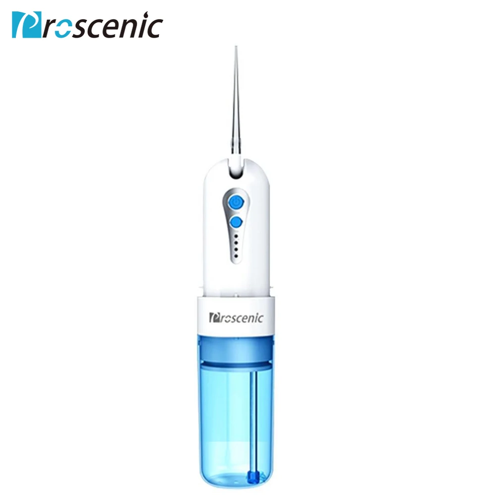 

Proscenic JL-330T Cordless Dental Oral Irrigator 4 Modes Portable USB Rechargeable For Home and Travel Adult