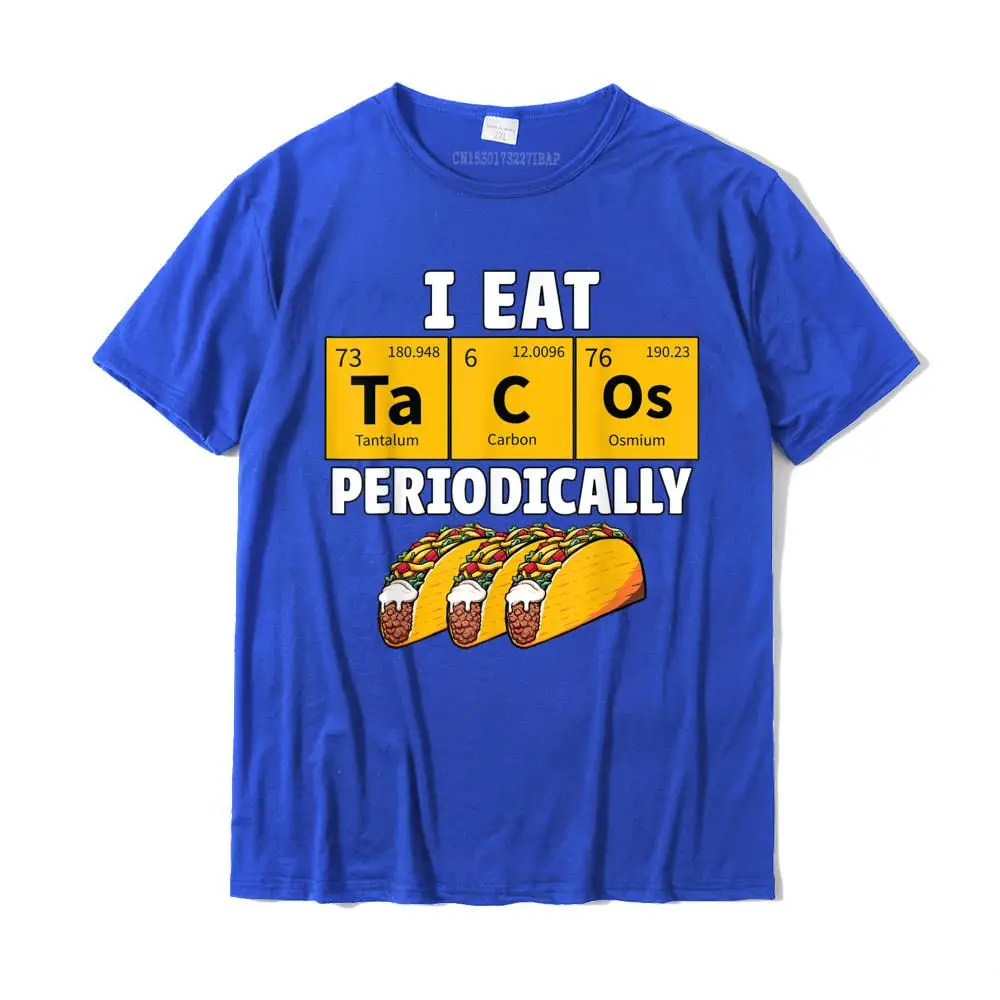 Summer T-shirts 3D Printed Short Sleeve Coupons Round Neck Pure Cotton Tops Shirts Geek Tshirts for Men Summer Taco Funny Food Eat Tacos Periodically Humor Science Gift T-Shirt__32645 blue