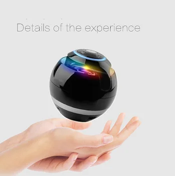 

New Smart Spherical Bluetooth Speaker LED Luminous Speaker Portable Stereo Hands-free Wireless Bluetooth Speaker Support TF Card