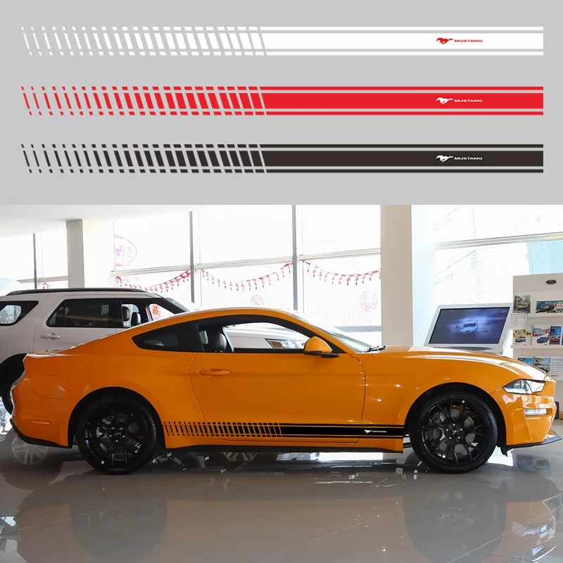 Кабель для автомобиля-Стикеры s Ford Mustang аксессуары виниловые наклейки в виде