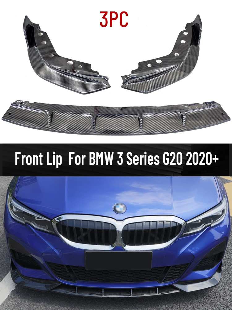 Спортивный передний бампер для губ спойлер сплиттер диффузор съемный M tech