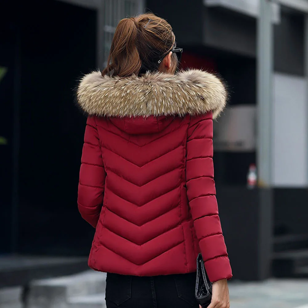 

Winter Jacket Women Plus size 2019 New Ukraine 3XL Womens Down Cotton Thicker jackets Hooded Winter Coat Female Long Parkas 816