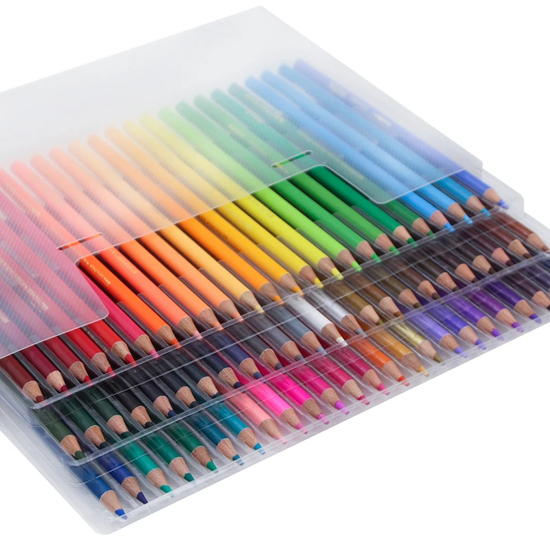 Günstig Professionelle Aquarell Bleistifte Set Lapis De Cor Künstler Malerei Skizzieren 48 72 Farben Holz Farbe Bleistift Schule Kunst Liefert