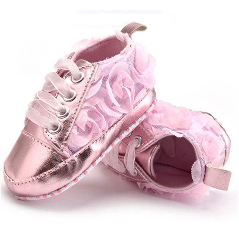Детская одежда; Sapato Baby Rose Bloem Zachte Tong Meisje Eerste Wandelaar Handgemaakte Baby Ontwerpers Schoenen Stijl Groothandel