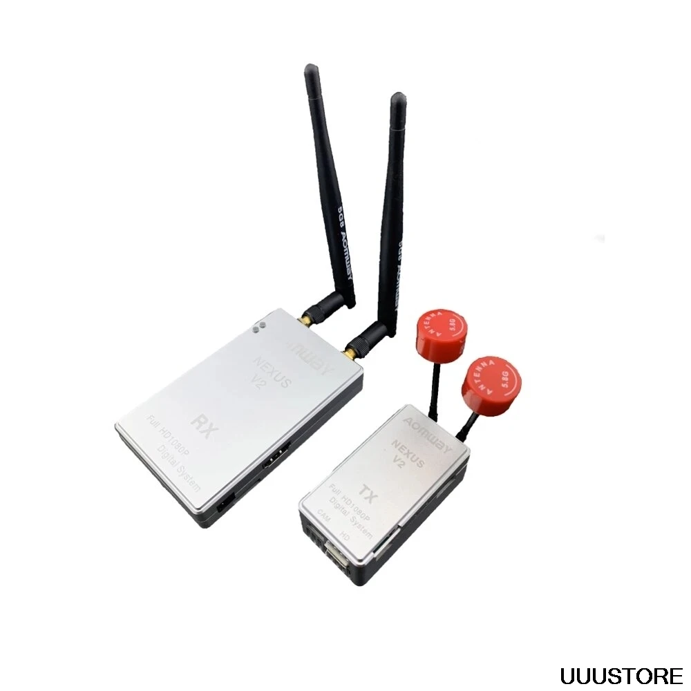 299.2US $ 20% OFF|7km Range Aomway Nexus V2 Full HD Digital Link 1080P 60FPS 5.8GHz FPV Transmitter Receiver Support DVR HDMI for RC Drone|Parts & Accessories|   - AliExpress