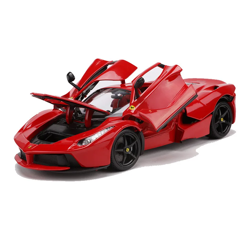Bimeigao 1: 18 Феррари модель автомобиля LaFerrari тянуть Феррари спортивный автомобиль модель игрушка