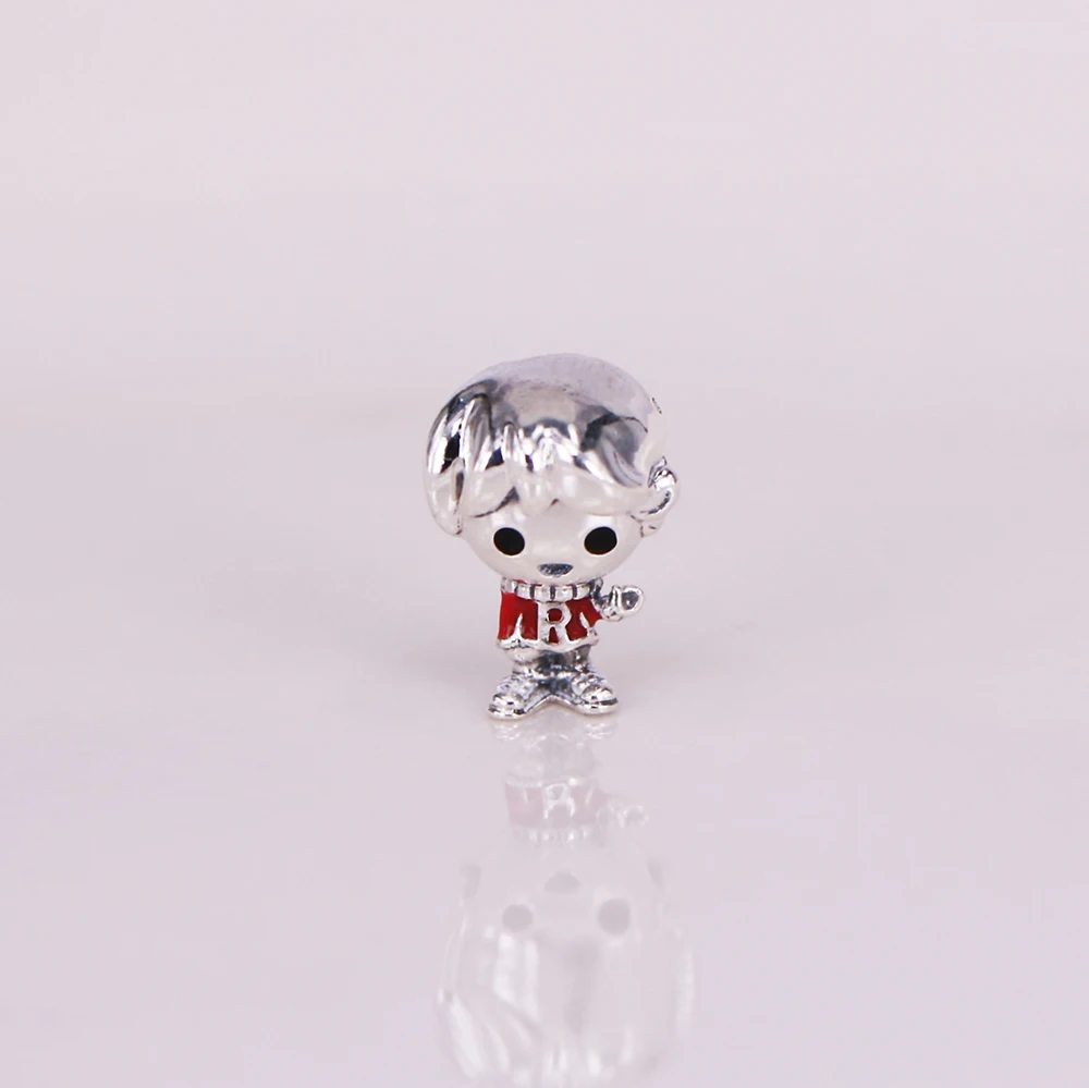 925 Серебряные Оригинальные шармы серии Поттер Рон Уизли для Пандора браслеты и бусы - Цвет: HL-1001