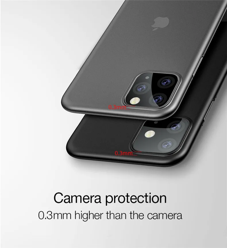 Матовый чехол Cafele для iPhone 11 Pro Max X Xr Xs Max 0,4 мм Ультратонкий чехол для телефона iPhone 11 pro max X Xr Xs Max чехол