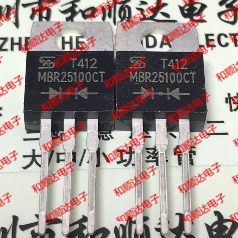 10 шт./лот MBR25100CT новое место, чтобы-220 100V 25A