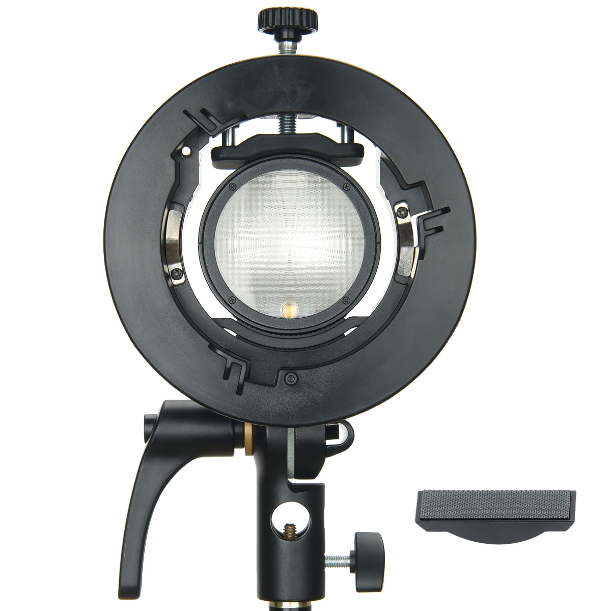 Godox S2 Speedlite Bracket S-type Holder Bracket for Godox V1 TT685 V860II TT350 AD200 AD400PRO Flash Snoot Softbox