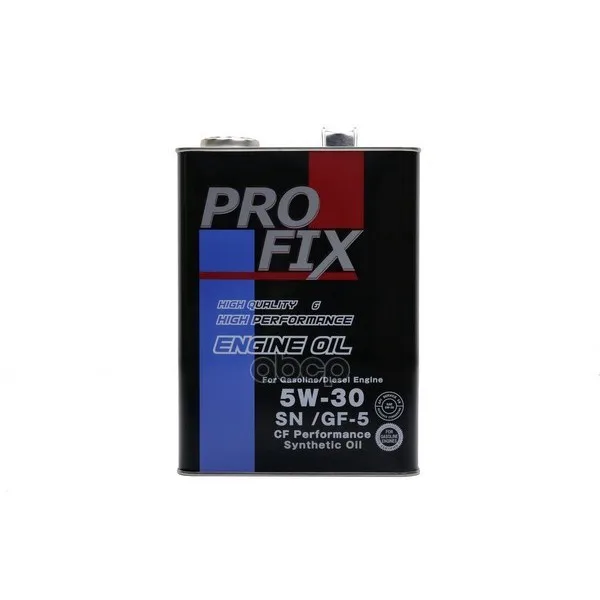Profix Масло Моторное Синтетическое 4л - Engine Oil 5w30 Sn/Gf-5 (Уп.-6 Шт.) | - Цена: 