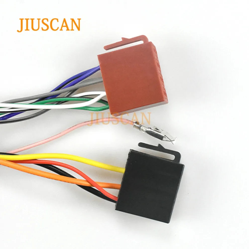 JIUSCAN 12-029 ISO радио для HONDA 2008+(выберите модели) Проводка f-жгут провода кабель штекер Адаптер стерео