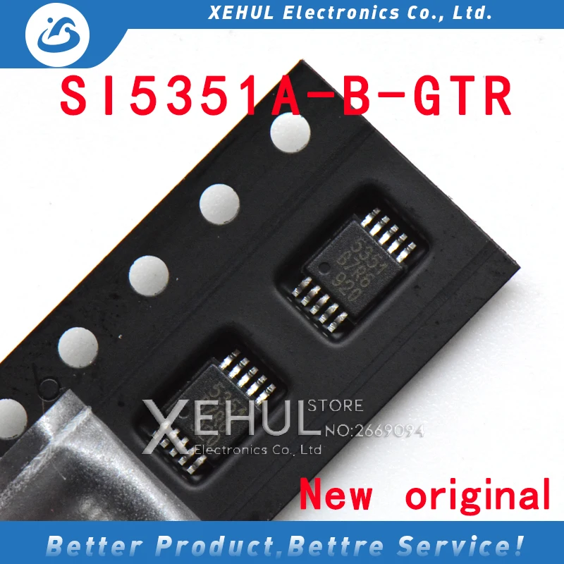 1 шт. новая Оригинальная Φ SI5351A SI5351 SI 5351 MSOP10 Бесплатная доставка | Электроника
