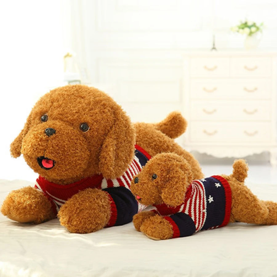 Kawaii Мягкие плюшевые животные игрушки коричневая собака Куклы Kawaii игрушка плюшевая кавайная игрушка плюшевая/Nano кукла PP хлопок подарок для мальчиков и девочек CC50MR