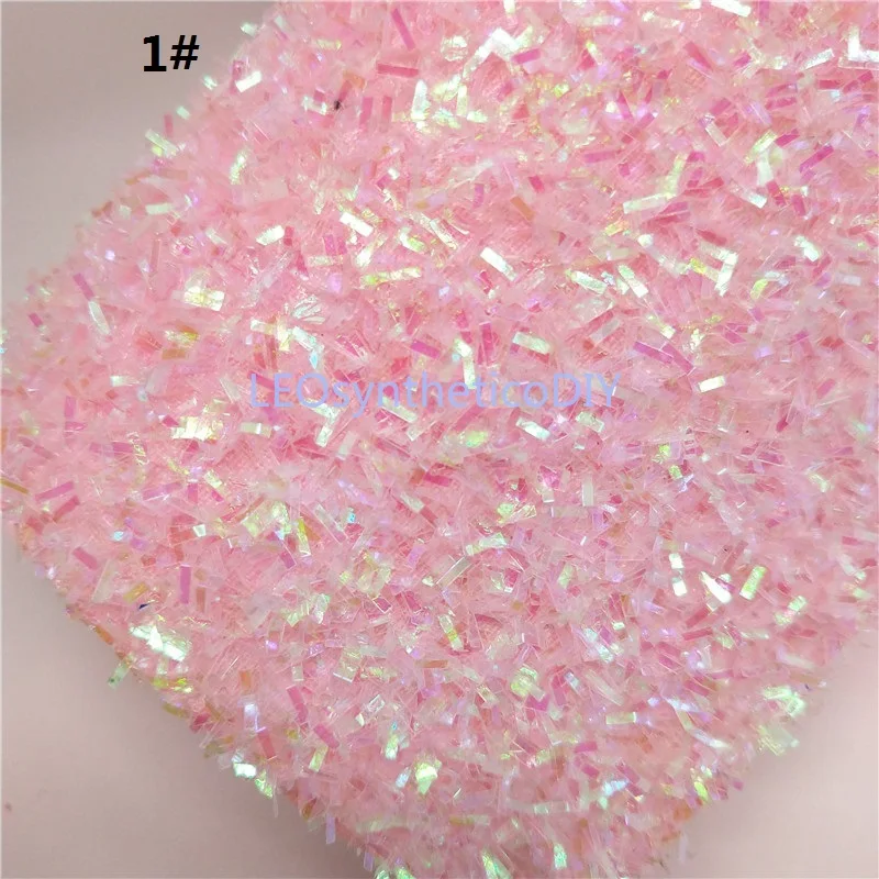 Mini Roll 30x134CM PINK Glitter Fabirc, Chunky Glitter Leather, Glitter Leather Roll For Making Bows LEOsyntheticoDIY SK001