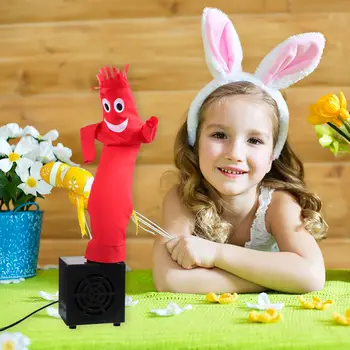 

Creative Air Inflatable Tube Guy Puppet Adorable Dancing Man Decor (US Plug)