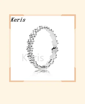 

100% 925 silver sterling 1:1 classic 191035 daisies exquisite female wedding ring jewelry