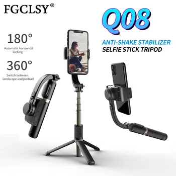 

FGCLSY Bluetooth selfie stick handheld gimbal stabilizer anti-shake selfie stick expandable mini tripod For IOS Android