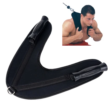 

Double Grip Suspender Strap Handle Practical Belt Bind Easy Install Gym Support Nylon Pad Pull Abdominal Crunch Head Band