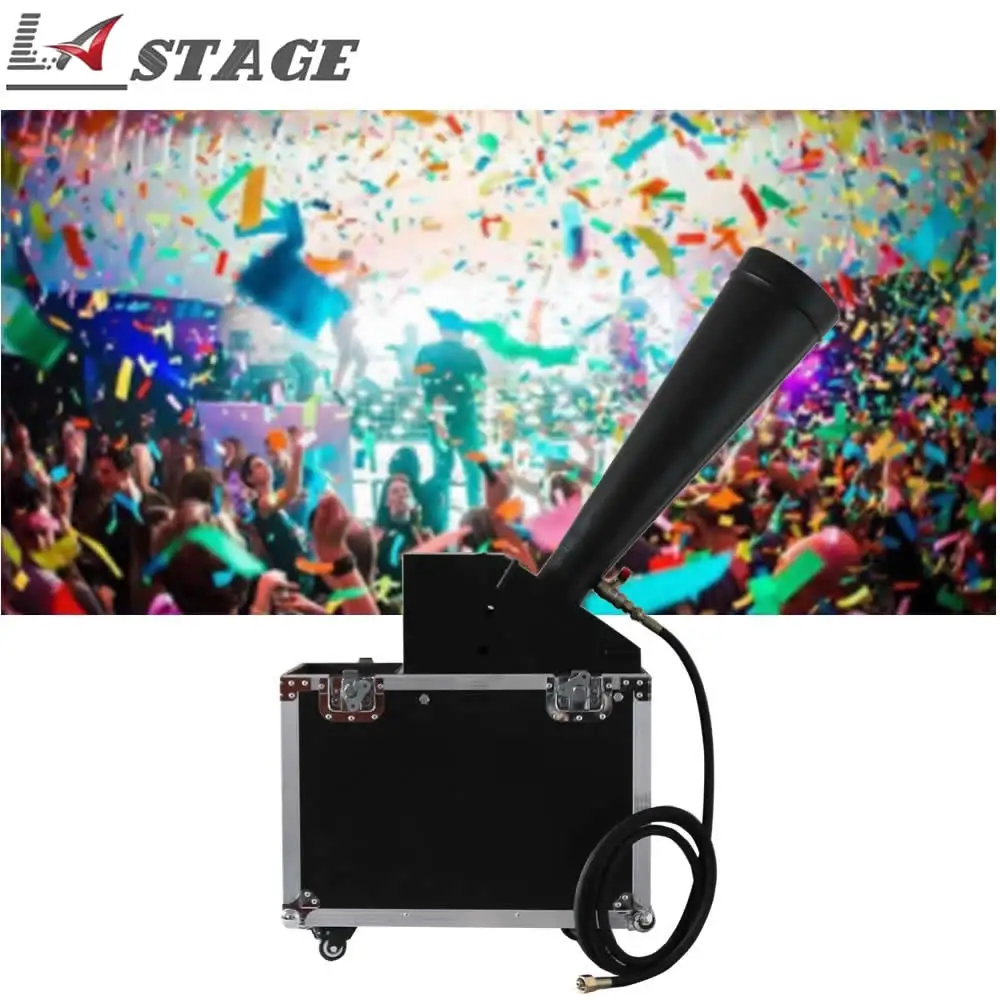 Free Shipping Stage Effect Confetti Machine,co2 Confetti Blaster, Party