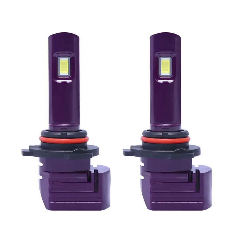 1 пара фиолетовый X11 мини-светодиод машины фары лампочки светодиодные Автомобильные фары с Canbus ОШИБОК 6500K 1860 CSP светодиодный чип 72W 10000LM