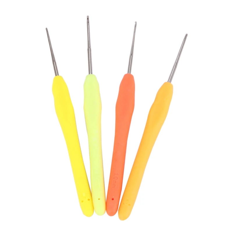 4Pcs/Set Small Sewing Needles Crochet Hooks Knit Weave Craft Yarn Tools Knitting | Дом и сад