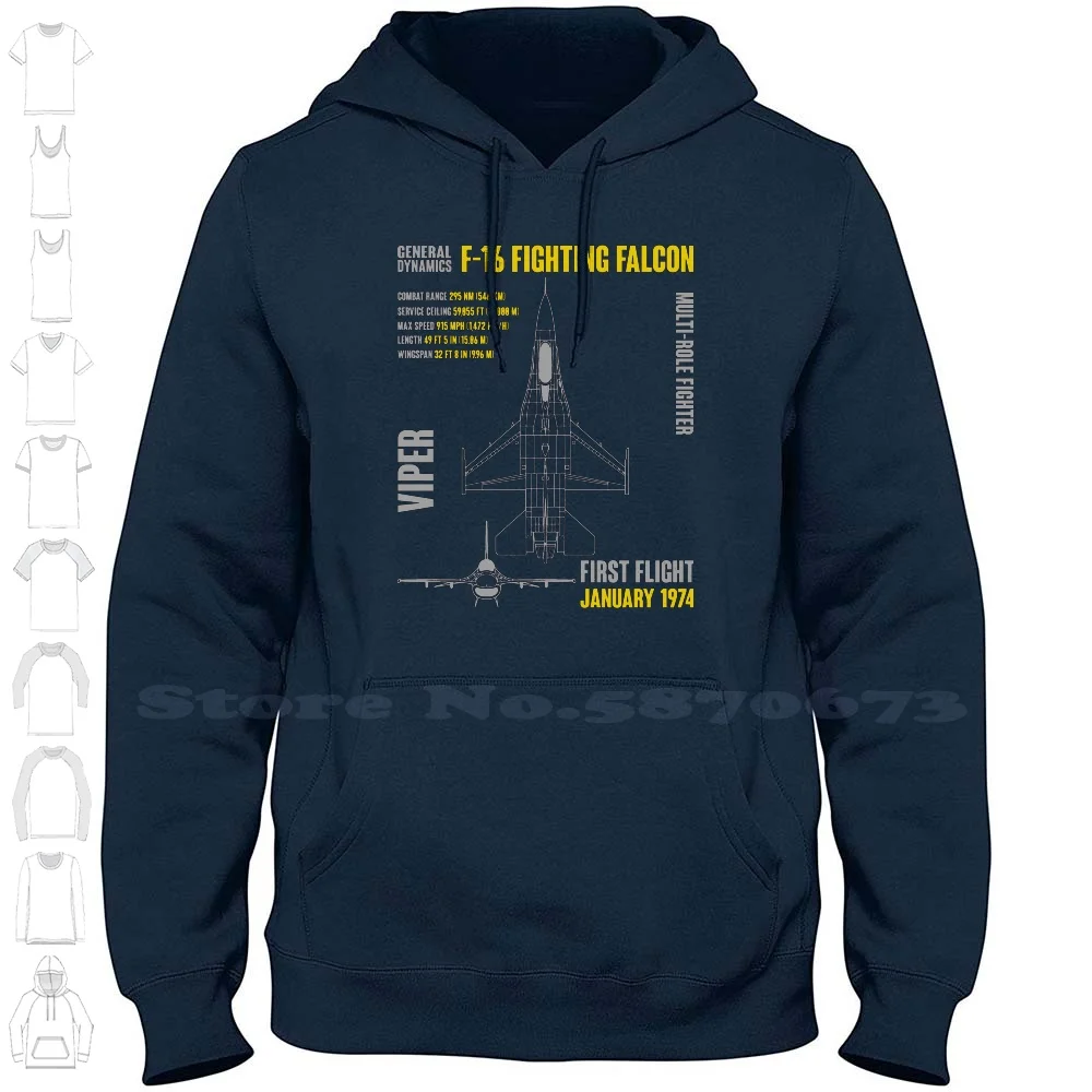 F-16 Fighting Falcon Military Air Felpa Con Cappuccio A Maniche Lunghe Viper F 16 Usaf Falcon Fighting Falcon F16 F 16 Viper Fighter
