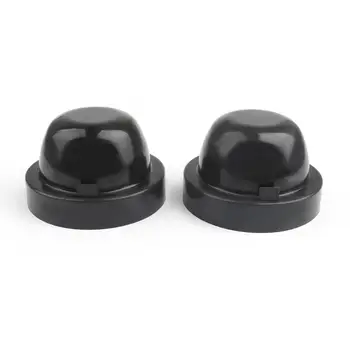 

Areyourshop 1 Pair 90mm Car Universal Inner Diameter Rubber Housing Seal Cap Dust Cover For LED HID Headlight Car Auto Parts