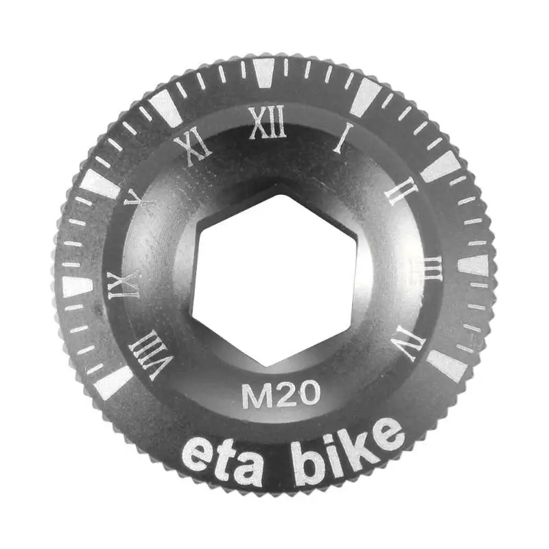 M20 Silver Крышка шатуна винтовая крышка алюминиевый шатун для велосипеда крышка для BMX горный велосипед - Цвет: M20 Silver