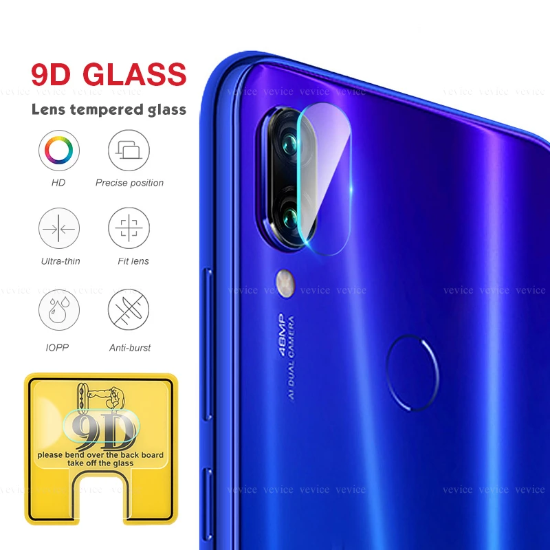 2 1 шт 9D анти шок объектив камеры Защитное стекло для Xiaomi note7Pro Note 6 8 Pro 7 тонкая