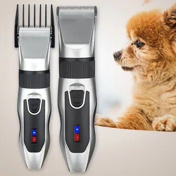 

Pet Dog Clippers Grooming Kit Quiet Professional Electric Hair Trimmer Rechargeable Clippers for Horse Dogs Cats Protect Skin