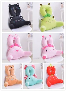 

Cartoon Plush Toy U-Shaped Neck Pillow Sofa/Car Lumbar Cushion Office Pillow New