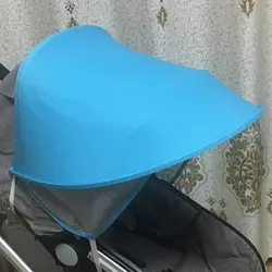 Детская коляска балдахин атмосферостойкий зонтик солнцезащитный козырек Защита от солнца капот карета затенение анти-УФ