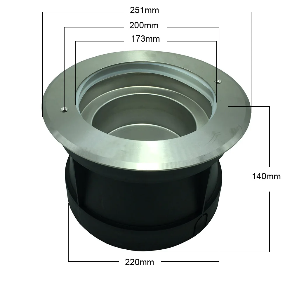 PAR 56 House Niche for Underwater Pool Light in Stainless Steel IP68 Water proof