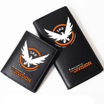 

Game Tom clancy's The Division Color Printing Men Long Wallet Pu Leather Money Coin Purse Male Pocket Card Holder Passport Case