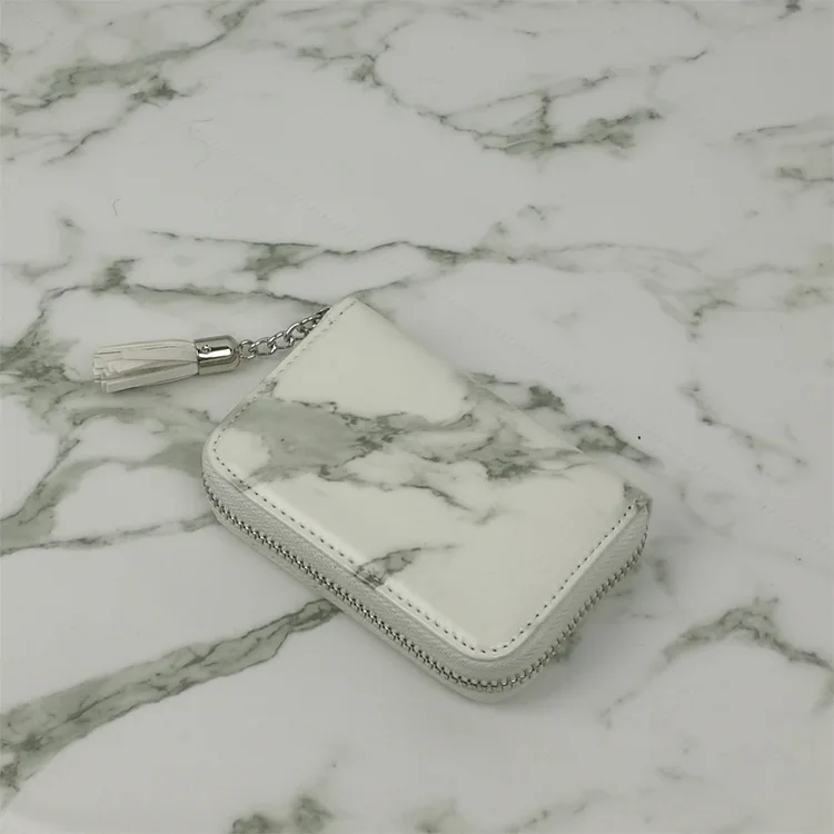 

Wallet Marble Line Purse Coin Bag Casual Printed 9 Card Holder
