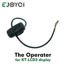 Display operater operador de painel de computador kt lcd3 24v 36 48v 72v operador para ebike kt lcd 3 display