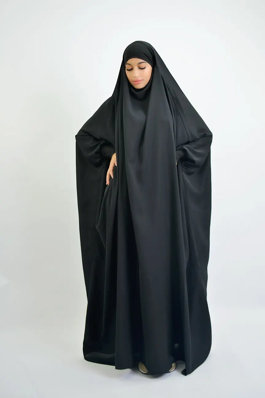 Ramadã, vestido longo Khimar, roupas islâmicas, niqab