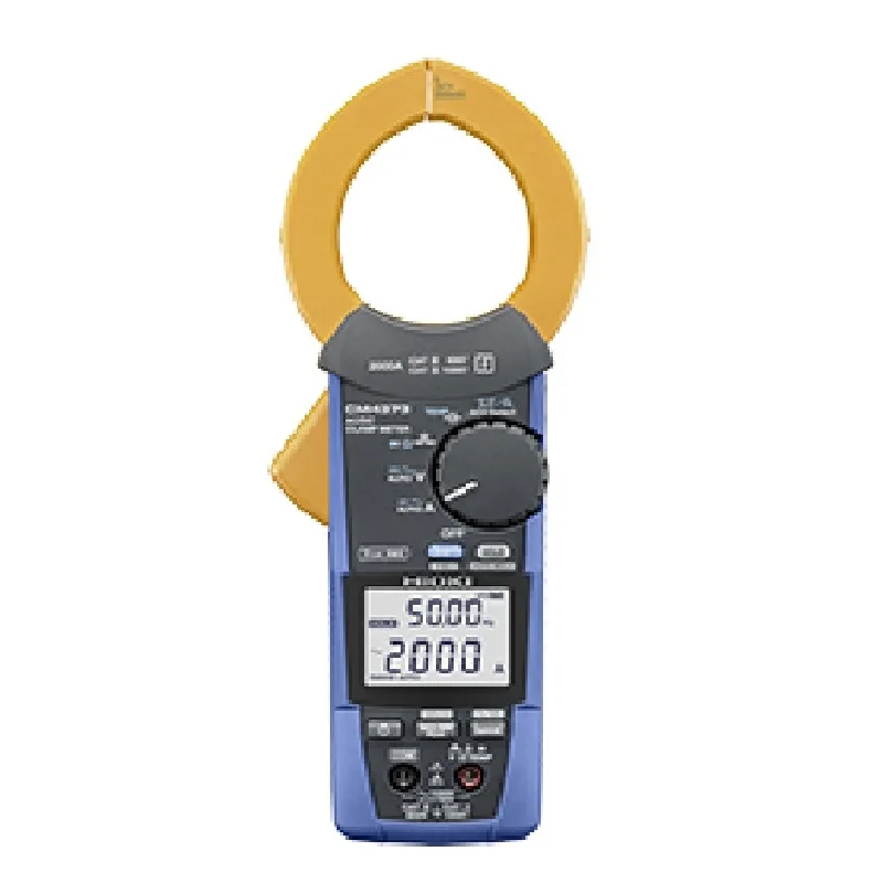 

HIOKI CM4373 True RMS 2000 A AC/DC Clamp Meter Dustproof And Waterproof High-pressure Measurement For The Toughest Situations