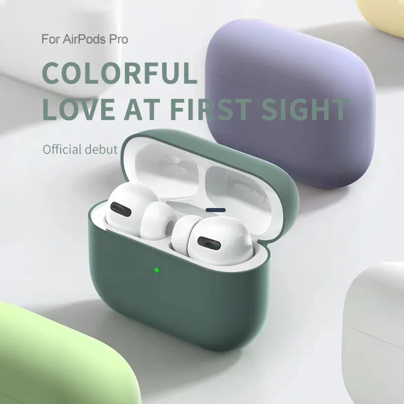 Роскошный милый силиконовый чехол для Airpods Pro Чехол водонепроницаемый беспроводной Bluetooth для apple чехол мягкий чехол для наушников
