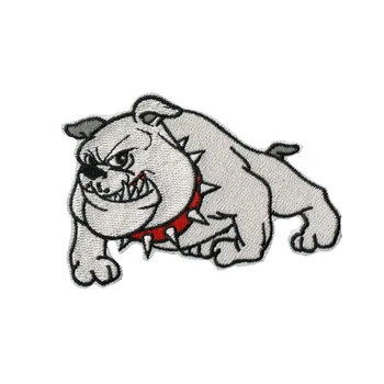 

3.5'' Bulldog Animal Embroidered Iron on patch