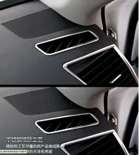 Pour Audi Q5 09 17 centrale console de contrôle de sortie de climatisation cadre décoratif, nouvelle voiture accessoires intérieurs modifié