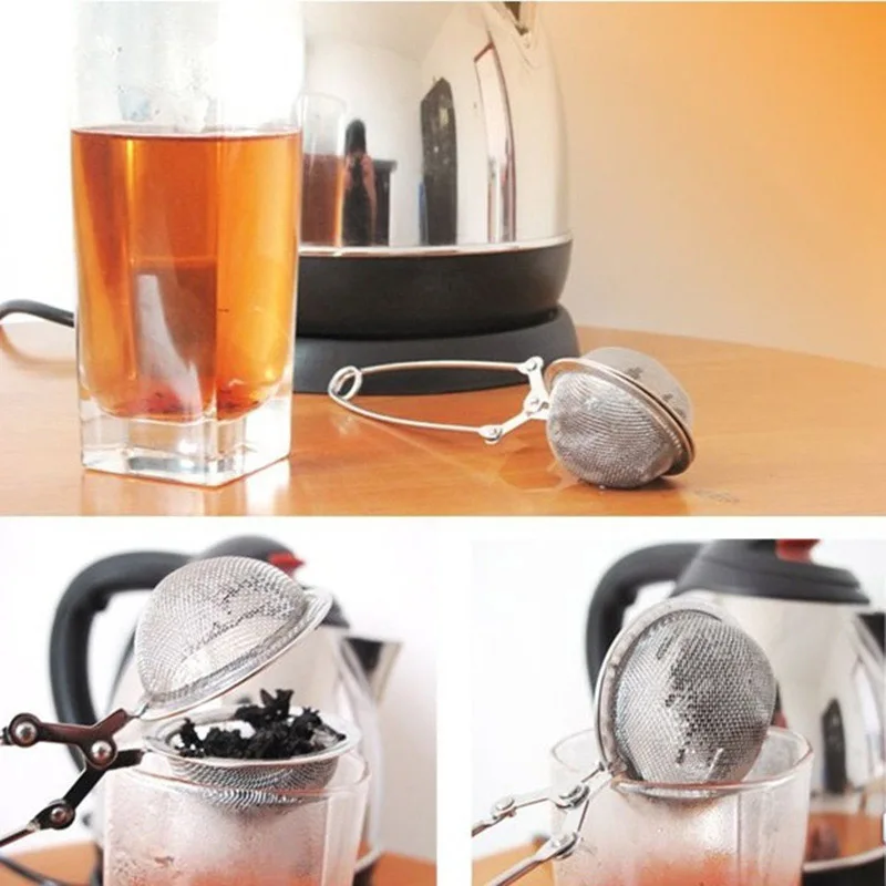 

Stainless Steel Mesh Tea Ball Tea Infuser Strainer Filter OCT998