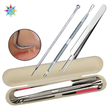 

3Pcs/Set Stainless Facial Acne Spot Pimple Remover Extractor Tool